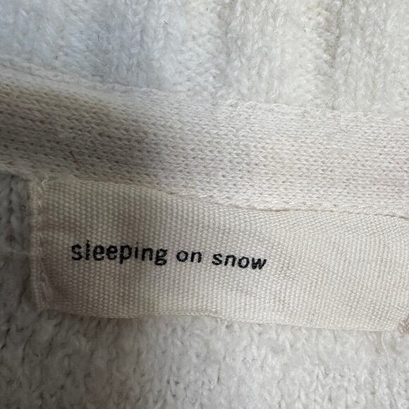 Anthropologie Sleeping on Snow Woodland Stroll poncho sweater S boho softgirl - Picture 9 of 12